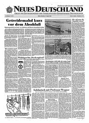 Neues Deutschland Online-Archiv vom 11.08.1959