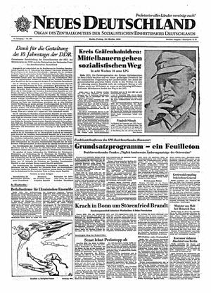 Neues Deutschland Online-Archiv vom 16.10.1959