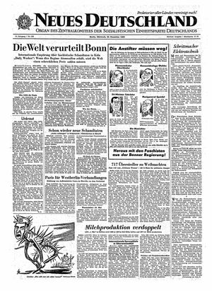 Neues Deutschland Online-Archiv vom 30.12.1959