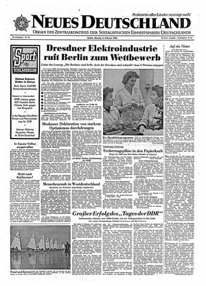 Neues Deutschland Online-Archiv vom 08.02.1960