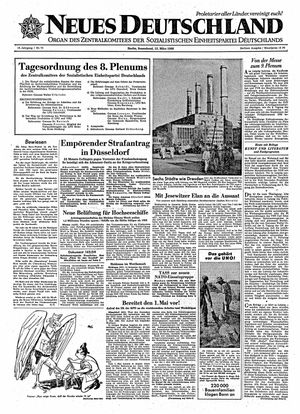 Neues Deutschland Online-Archiv vom 12.03.1960