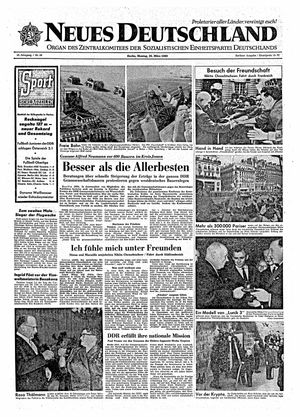 Neues Deutschland Online-Archiv vom 28.03.1960