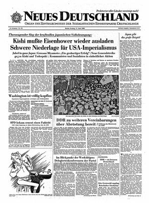 Neues Deutschland Online-Archiv vom 17.06.1960