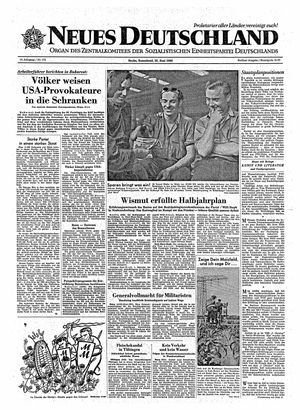 Neues Deutschland Online-Archiv on Jun 25, 1960