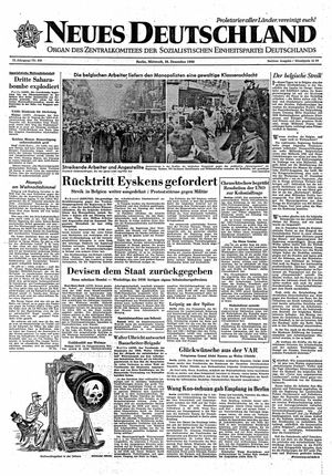 Neues Deutschland Online-Archiv vom 28.12.1960