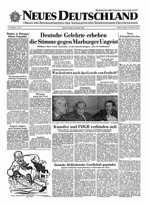 Neues Deutschland Online-Archiv on Jan 20, 1961