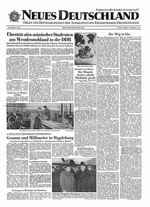 Neues Deutschland Online-Archiv vom 29.03.1961
