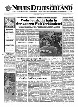 Neues Deutschland Online-Archiv vom 04.04.1961