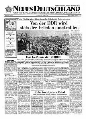 Neues Deutschland Online-Archiv vom 24.04.1961