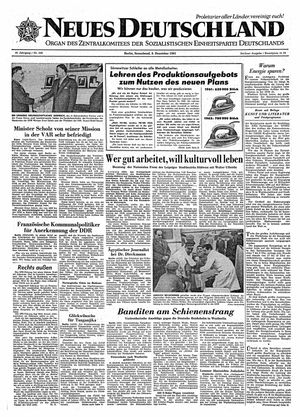 Neues Deutschland Online-Archiv vom 09.12.1961