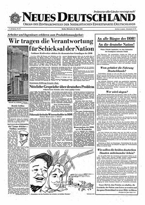 Neues Deutschland Online-Archiv vom 28.03.1962