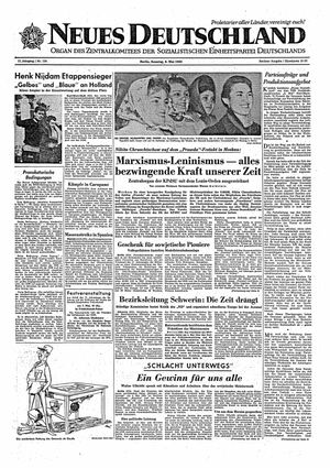Neues Deutschland Online-Archiv vom 06.05.1962