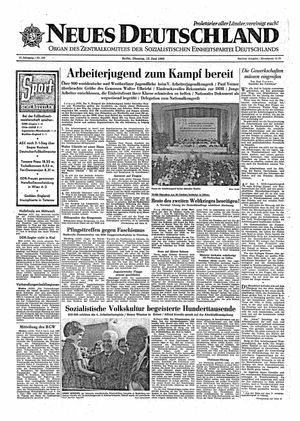 Neues Deutschland Online-Archiv vom 12.06.1962