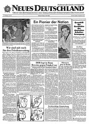 Neues Deutschland Online-Archiv vom 06.07.1962