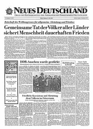 Neues Deutschland Online-Archiv vom 16.07.1962