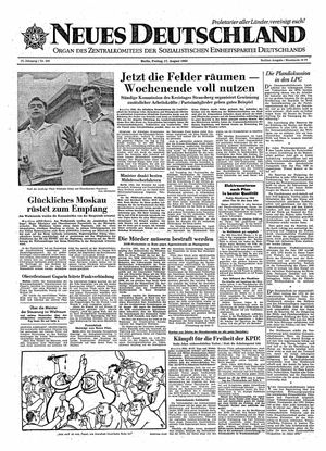 Neues Deutschland Online-Archiv vom 17.08.1962