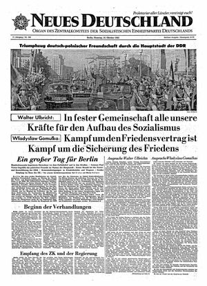Neues Deutschland Online-Archiv vom 16.10.1962