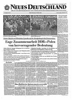 Neues Deutschland Online-Archiv vom 18.10.1962