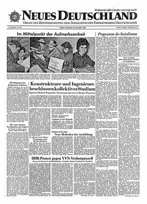 Neues Deutschland Online-Archiv on Nov 24, 1962