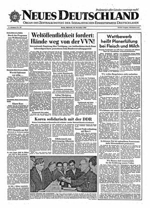 Neues Deutschland Online-Archiv vom 28.11.1962
