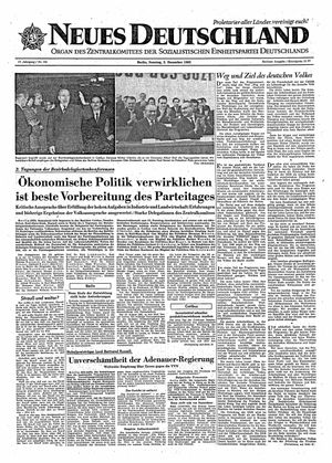 Neues Deutschland Online-Archiv vom 02.12.1962