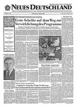 Neues Deutschland Online-Archiv on Dec 17, 1962