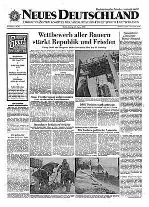 Neues Deutschland Online-Archiv vom 28.01.1963