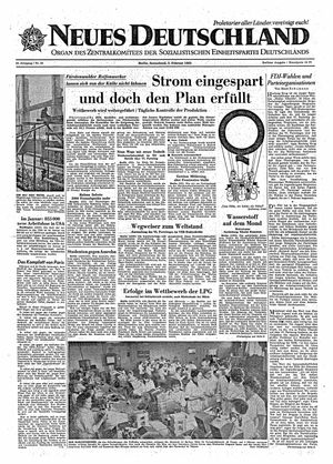 Neues Deutschland Online-Archiv on Feb 2, 1963