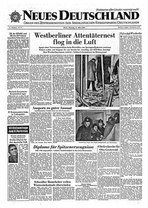 Neues Deutschland Online-Archiv vom 12.03.1963