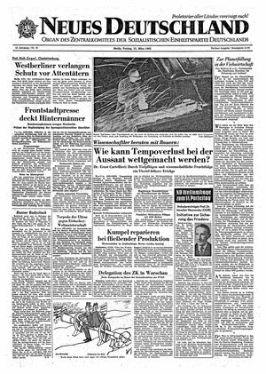 Neues Deutschland Online-Archiv vom 15.03.1963