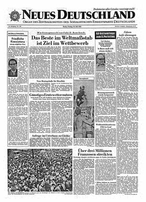 Neues Deutschland Online-Archiv vom 19.07.1963