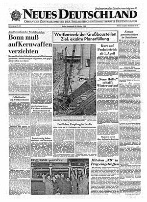 Neues Deutschland Online-Archiv vom 26.10.1963