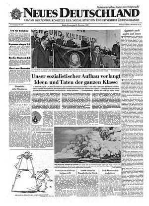 Neues Deutschland Online-Archiv vom 21.11.1963