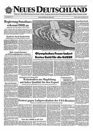 Neues Deutschland Online-Archiv vom 30.01.1964
