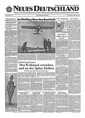Neues Deutschland Online-Archiv vom 15.03.1964