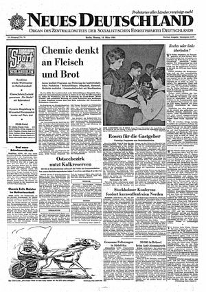 Neues Deutschland Online-Archiv on Mar 16, 1964