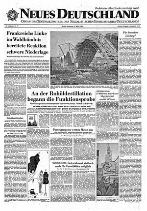 Neues Deutschland Online-Archiv vom 17.03.1964