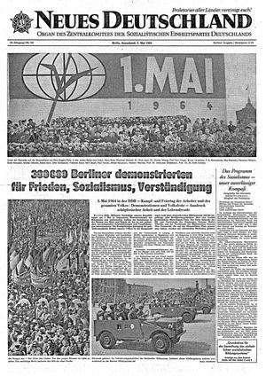 Neues Deutschland Online-Archiv vom 02.05.1964