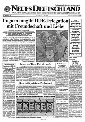 Neues Deutschland Online-Archiv on May 8, 1964