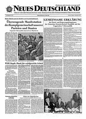 Neues Deutschland Online-Archiv vom 13.05.1964