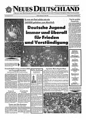 Neues Deutschland Online-Archiv vom 19.05.1964