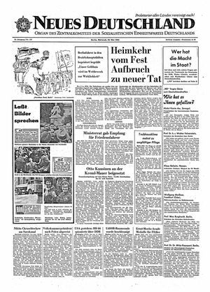 Neues Deutschland Online-Archiv vom 20.05.1964