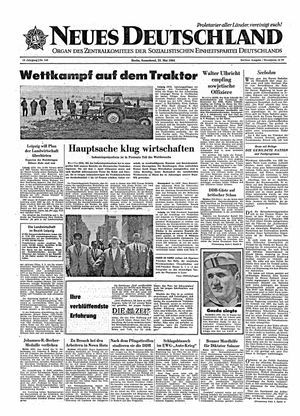 Neues Deutschland Online-Archiv vom 23.05.1964