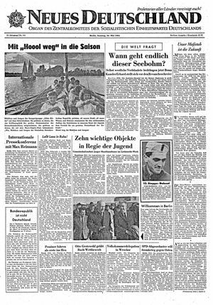 Neues Deutschland Online-Archiv vom 24.05.1964