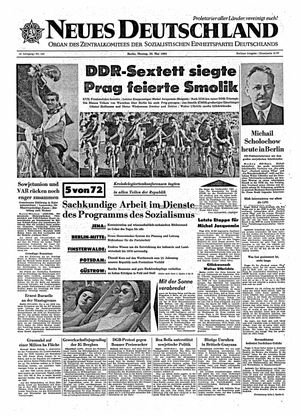 Neues Deutschland Online-Archiv vom 25.05.1964