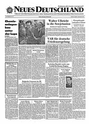 Neues Deutschland Online-Archiv vom 26.05.1964