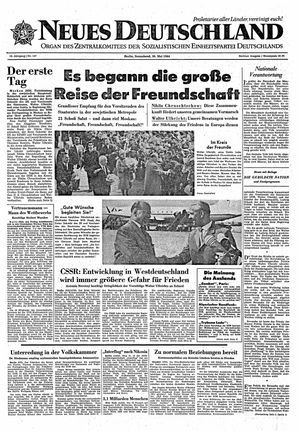Neues Deutschland Online-Archiv vom 30.05.1964