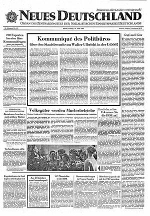 Neues Deutschland Online-Archiv vom 19.06.1964