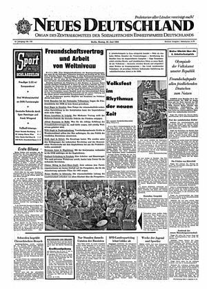Neues Deutschland Online-Archiv vom 22.06.1964