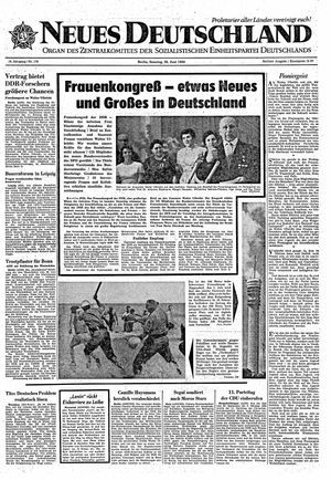 Neues Deutschland Online-Archiv vom 28.06.1964